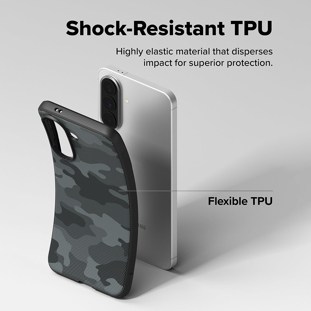 Custodia per Samsung Galaxy A57 5G, Ringke, Onyx, Camuffamento