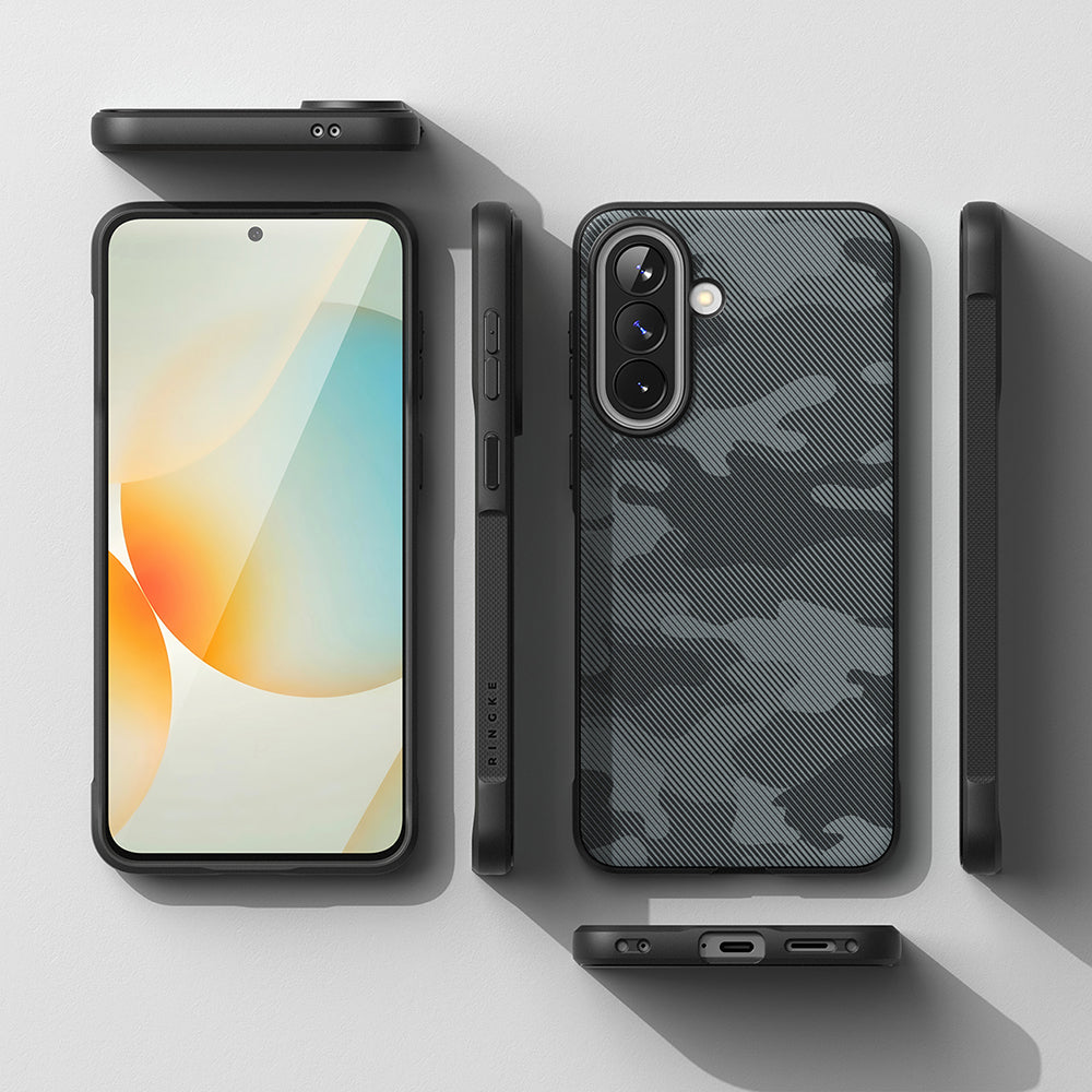 Custodia per Samsung Galaxy A57 5G, Ringke, Onyx, Camuffamento