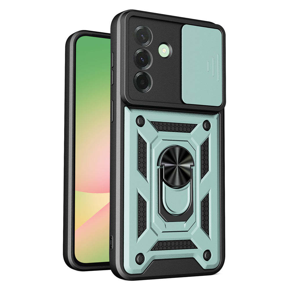 Custodia per Samsung Galaxy A57 5G, Techsuit, CamShield, Verde