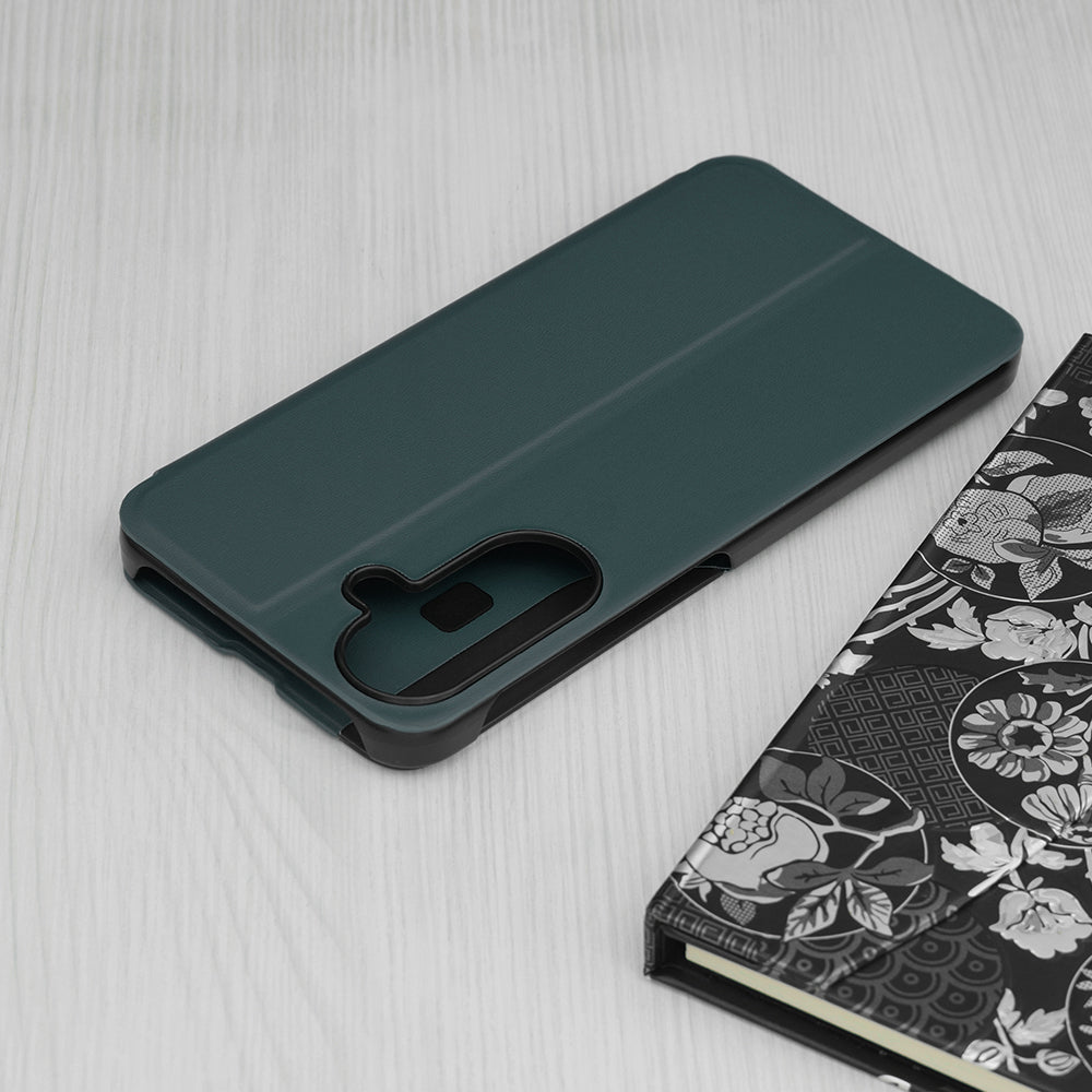 Custodia per Samsung Galaxy A57 5G, Techsuit, eFold, Verde Scuro