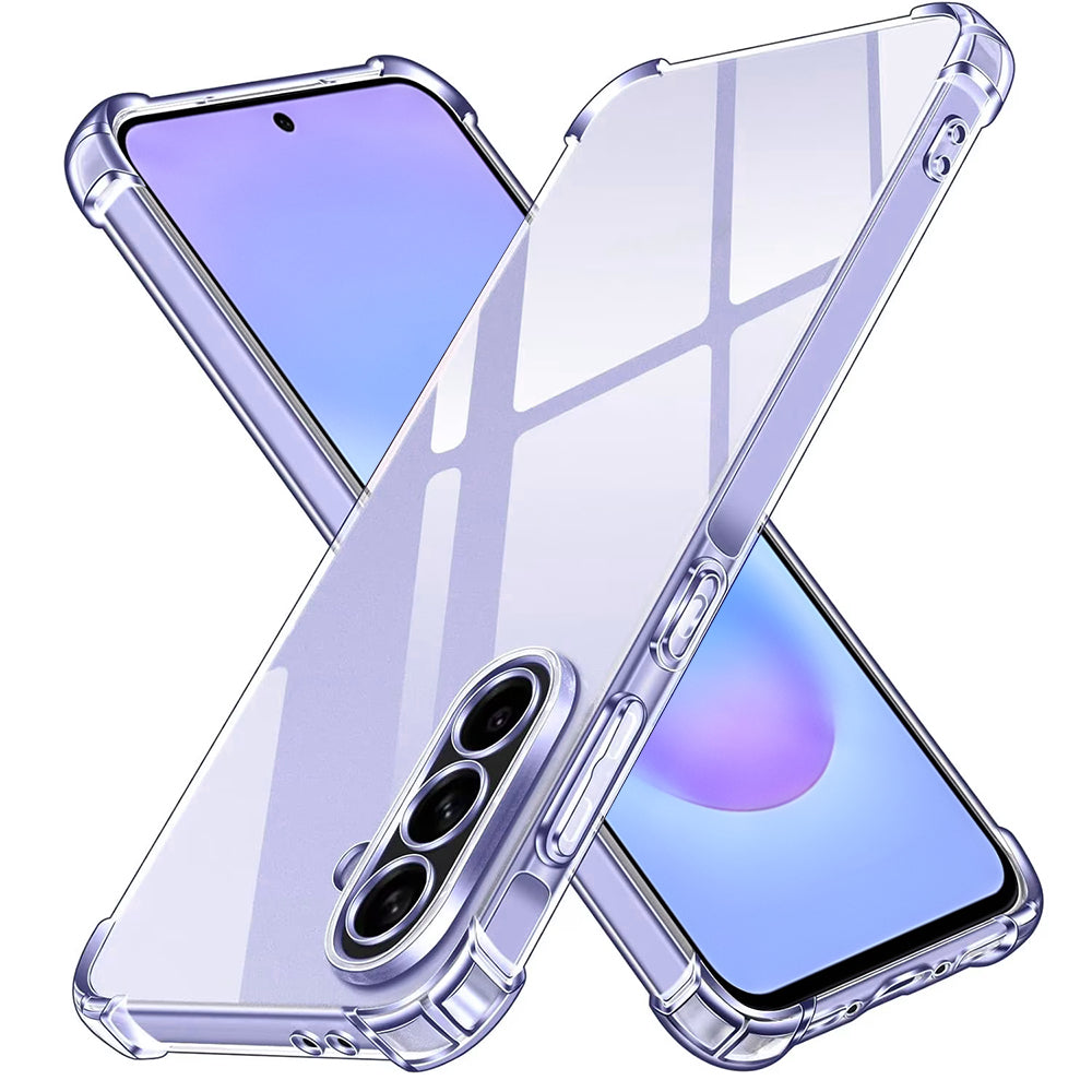 Custodia per Samsung Galaxy A57 5G, Techsuit, Shockproof Clear, Trasparente