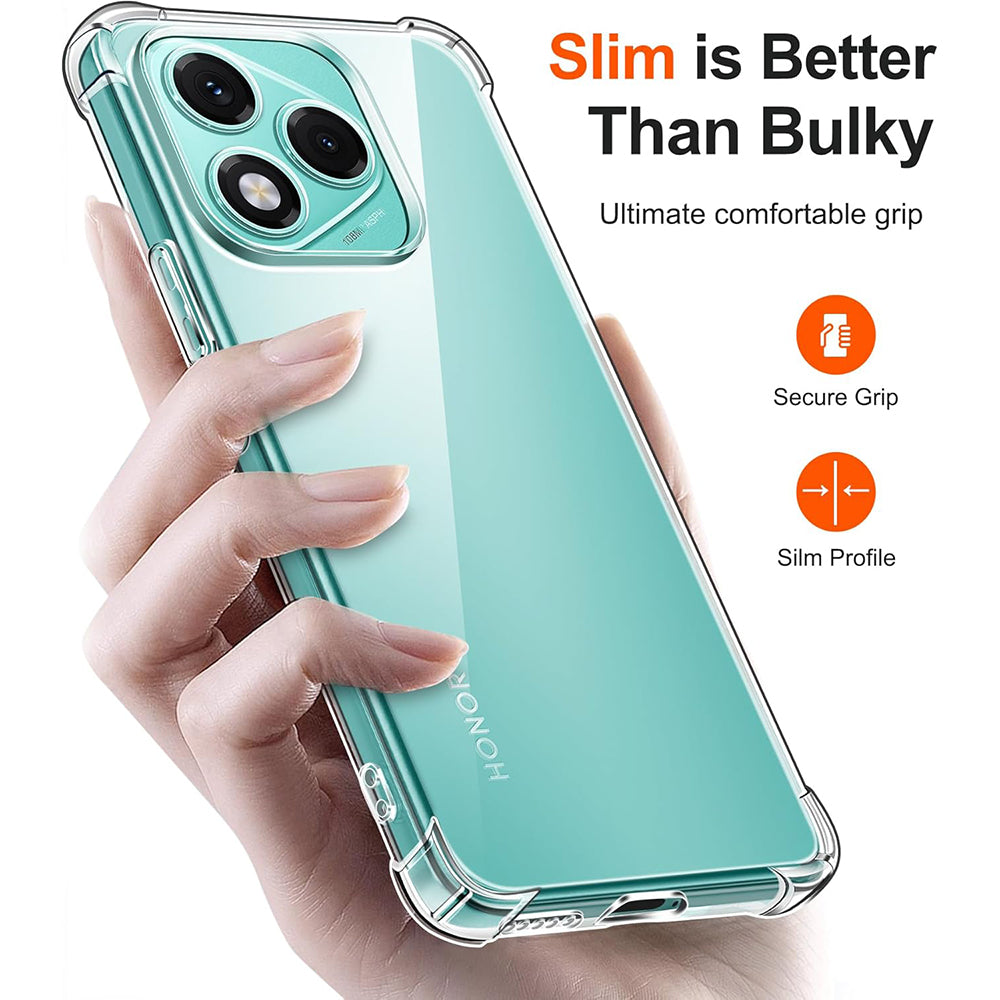 Custodia per Samsung Galaxy M56 M566, Techsuit, Shockproof Clear, Trasparente