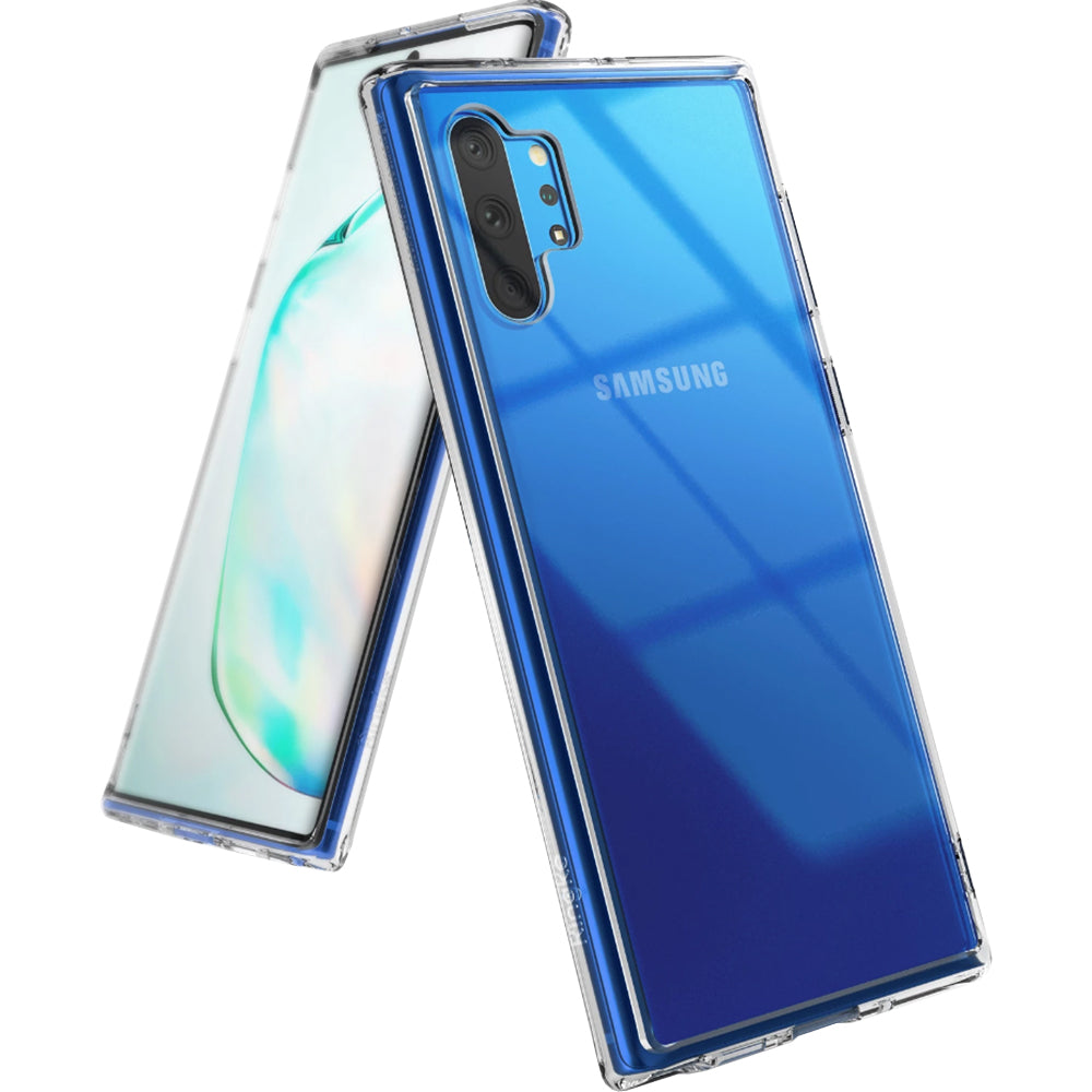 Custodia per Samsung Galaxy Note 10+ 5G N976 / Note 10+ N975, Ringke, Fusion, Trasparente