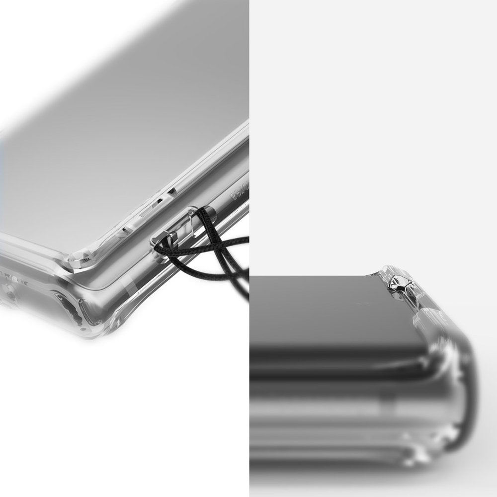 Custodia per Samsung Galaxy Note 10+ 5G N976 / Note 10+ N975, Ringke, Fusion, Trasparente