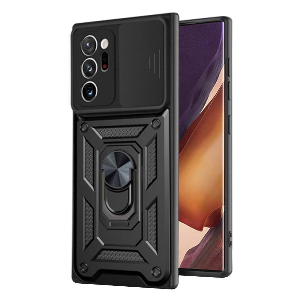 Custodia per Samsung Galaxy Note 20 Ultra 5G N986 / Note 20 Ultra N985, Techsuit, CamShield, Nera