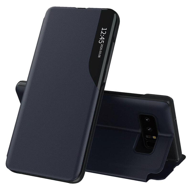 Custodia per Samsung Galaxy Note 8 N950, Techsuit, eFold, Blu