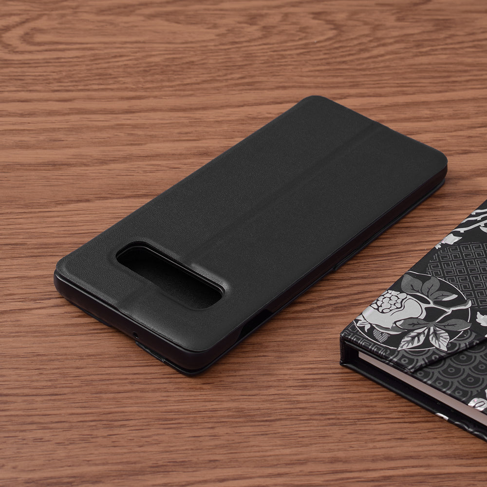 Custodia per Samsung Galaxy S10+ G975, Techsuit, eFold, Nera