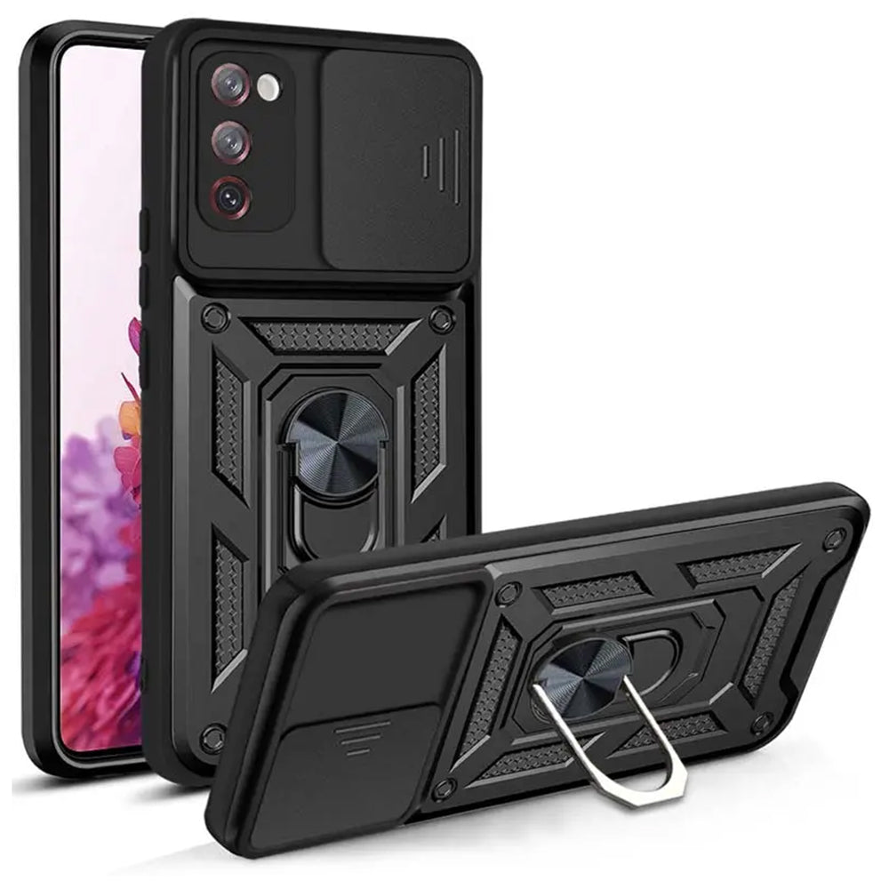 Custodia per Samsung Galaxy S20 FE 2022 G781 / S20 FE 5G G781 / S20 FE G780, Techsuit, CamShield, Nera