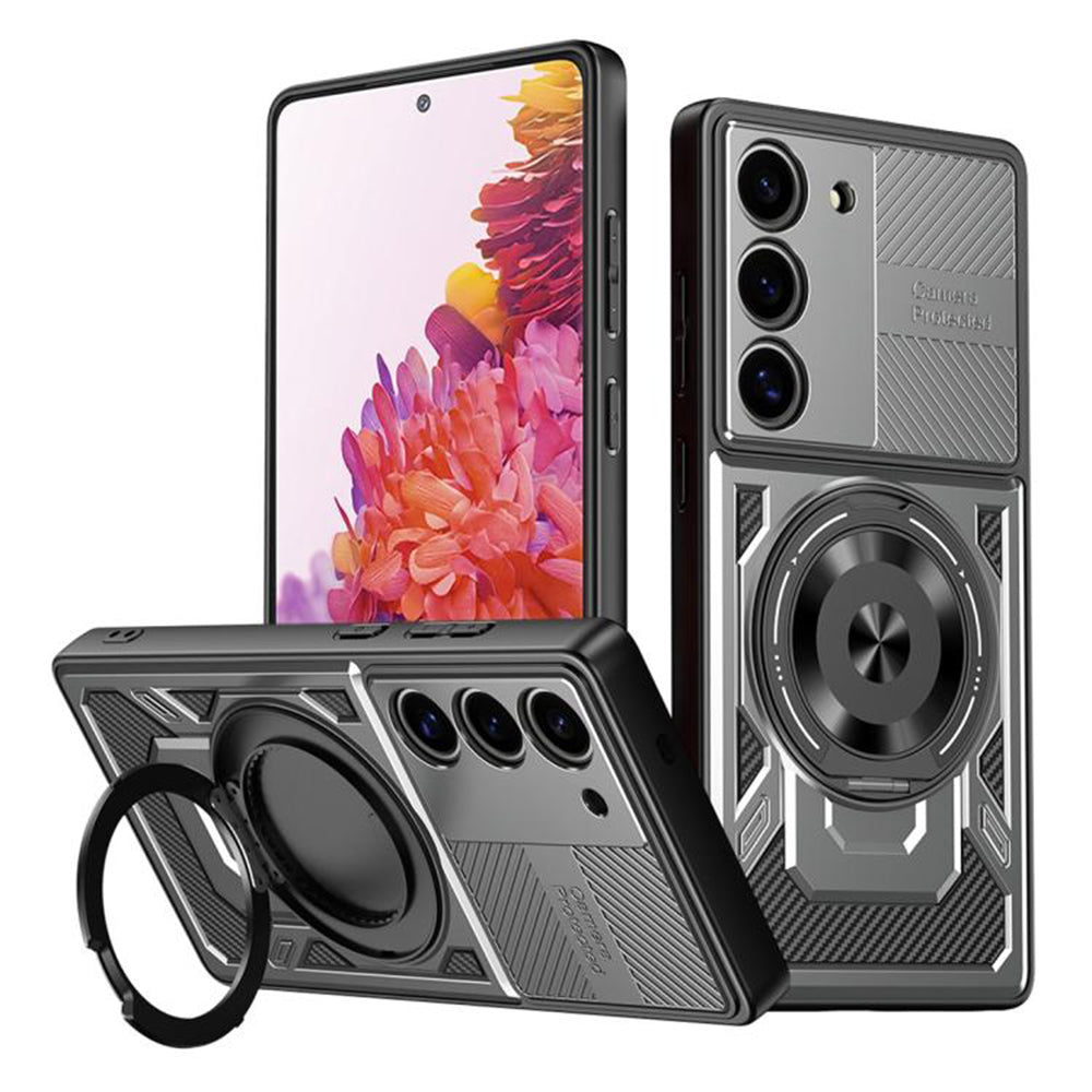Custodia per Samsung Galaxy S20 FE 2022 G781 / S20 FE 5G G781 / S20 FE G780, Techsuit, RuggedCam, Grigio