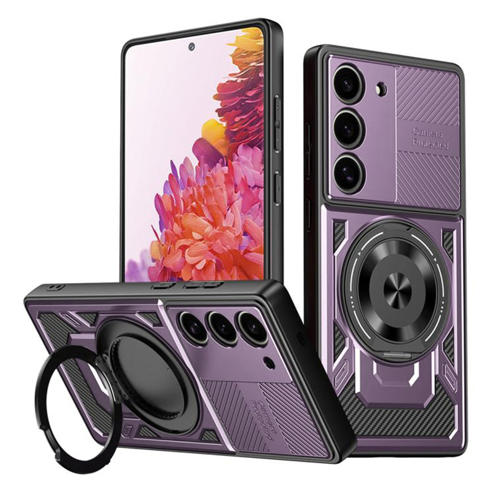 Custodia per Samsung Galaxy S20 FE 2022 G781 / S20 FE 5G G781 / S20 FE G780, Techsuit, RuggedCam, Viola