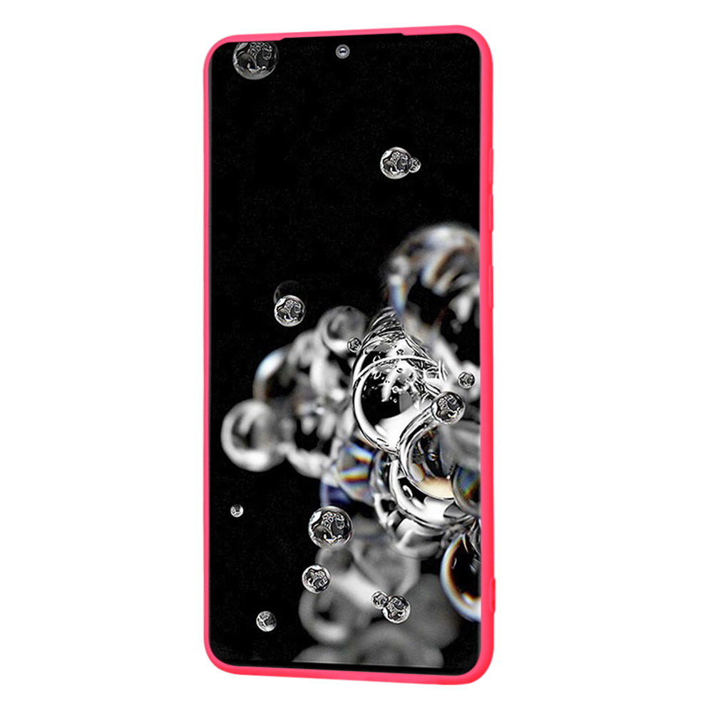 Custodia per Samsung Galaxy S20 Ultra 5G G988 / S20 Ultra G988, Techsuit, SoftFlex, Rosa Scuro