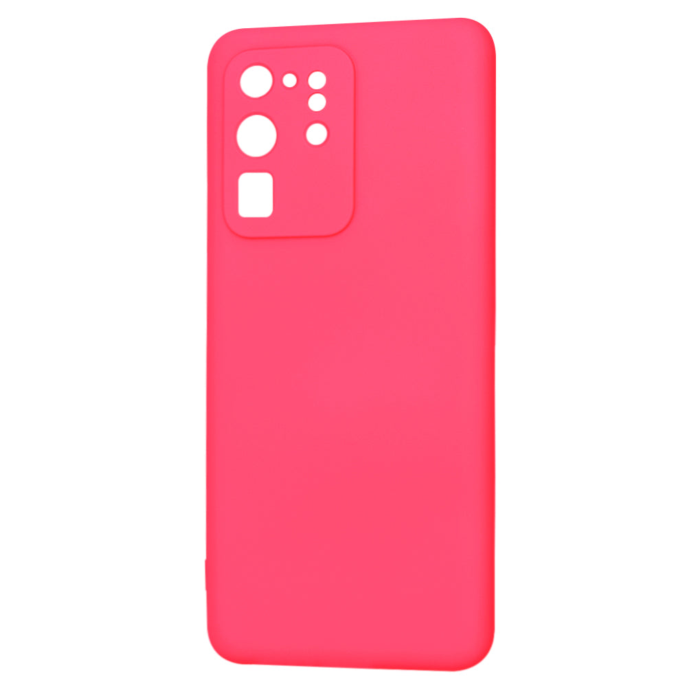 Custodia per Samsung Galaxy S20 Ultra 5G G988 / S20 Ultra G988, Techsuit, SoftFlex, Rosa Scuro