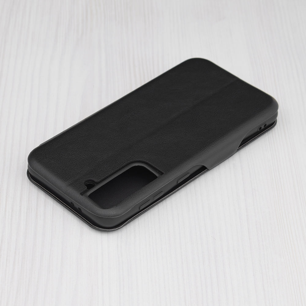 Custodia per Samsung Galaxy S21 5G G991, Techsuit, Safe Wallet Plus, Nera