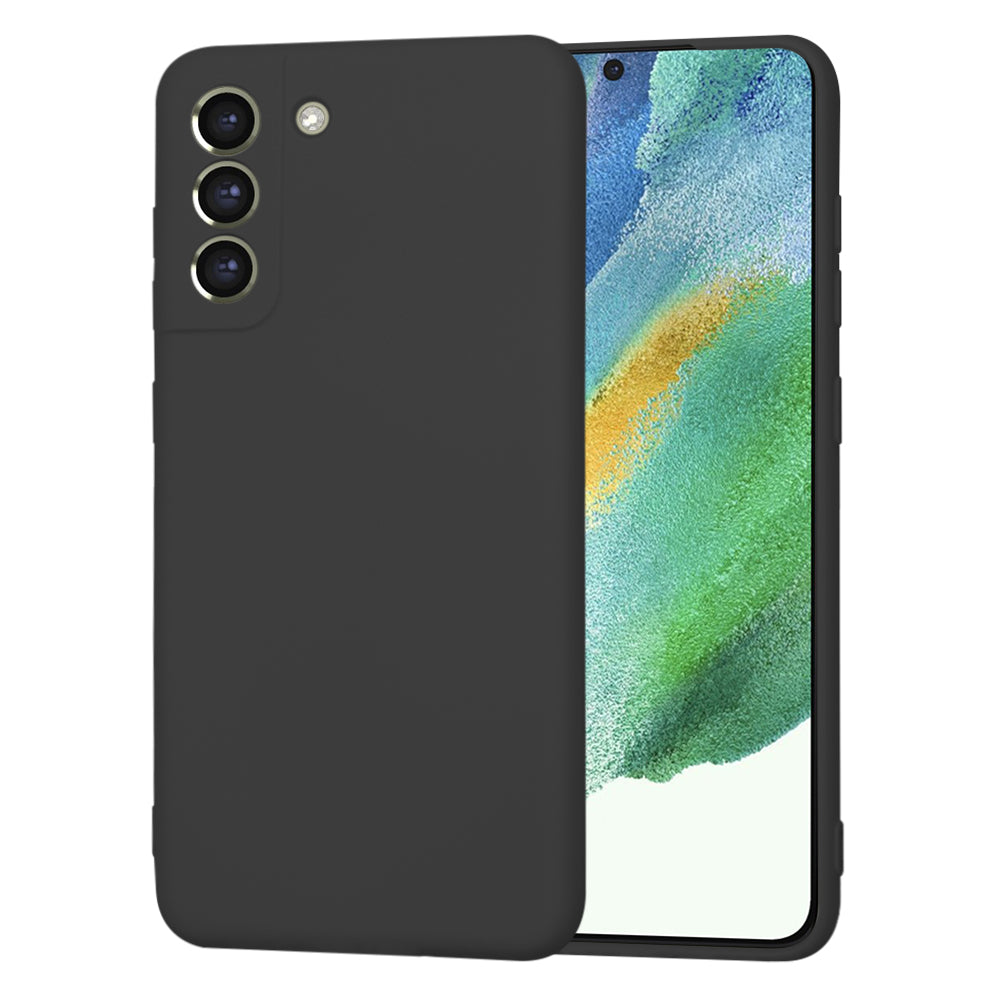 Custodia per Samsung Galaxy S21 FE 5G G990, Techsuit, SoftFlex, Nera