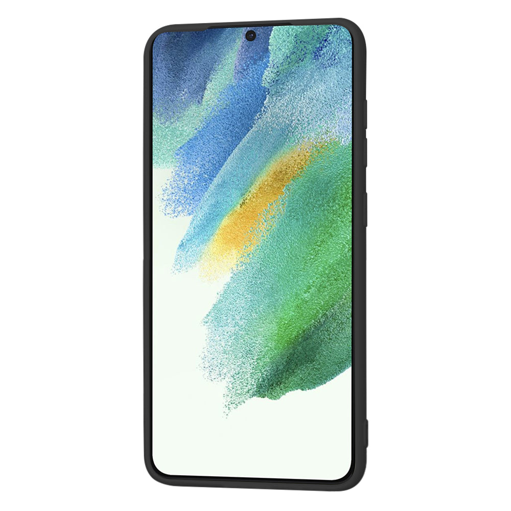 Custodia per Samsung Galaxy S21 FE 5G G990, Techsuit, SoftFlex, Nera