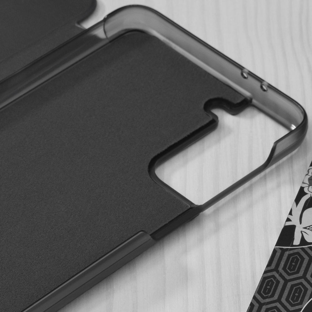Custodia per Samsung Galaxy S21+ 5G G996, Techsuit, eFold, Nera
