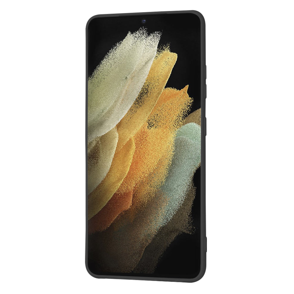 Custodia per Samsung Galaxy S21 Ultra 5G G998, Techsuit, SoftFlex, Nera