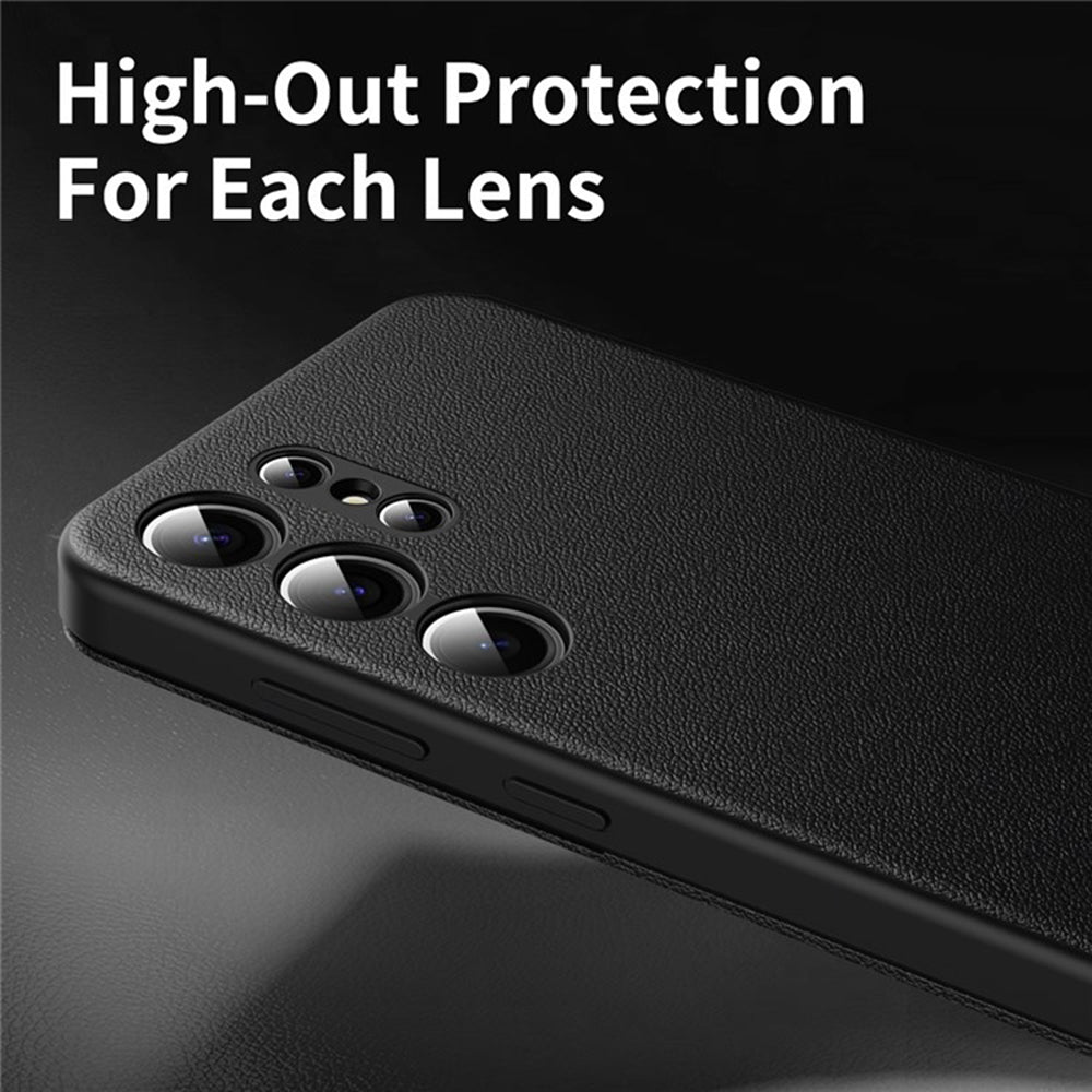 Custodia per Samsung Galaxy S22 Ultra 5G S908, Techsuit, SmartView, Nera