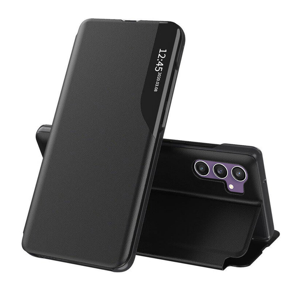 Custodia per Samsung Galaxy S23 FE S711, Techsuit, eFold, Nera