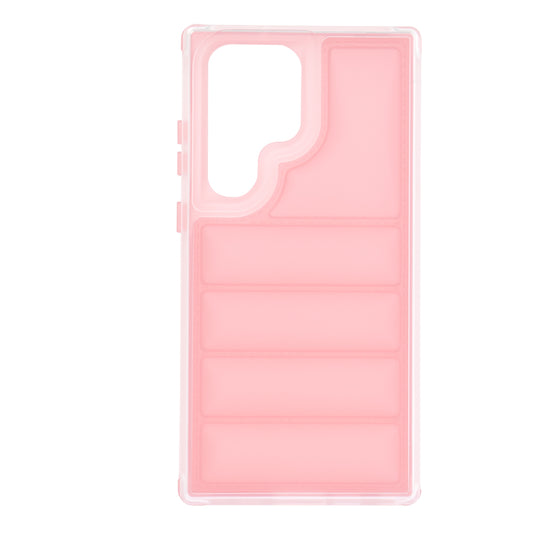 Custodia per Samsung Galaxy S23 FE S711, Techsuit, Wave Shield, Rosa