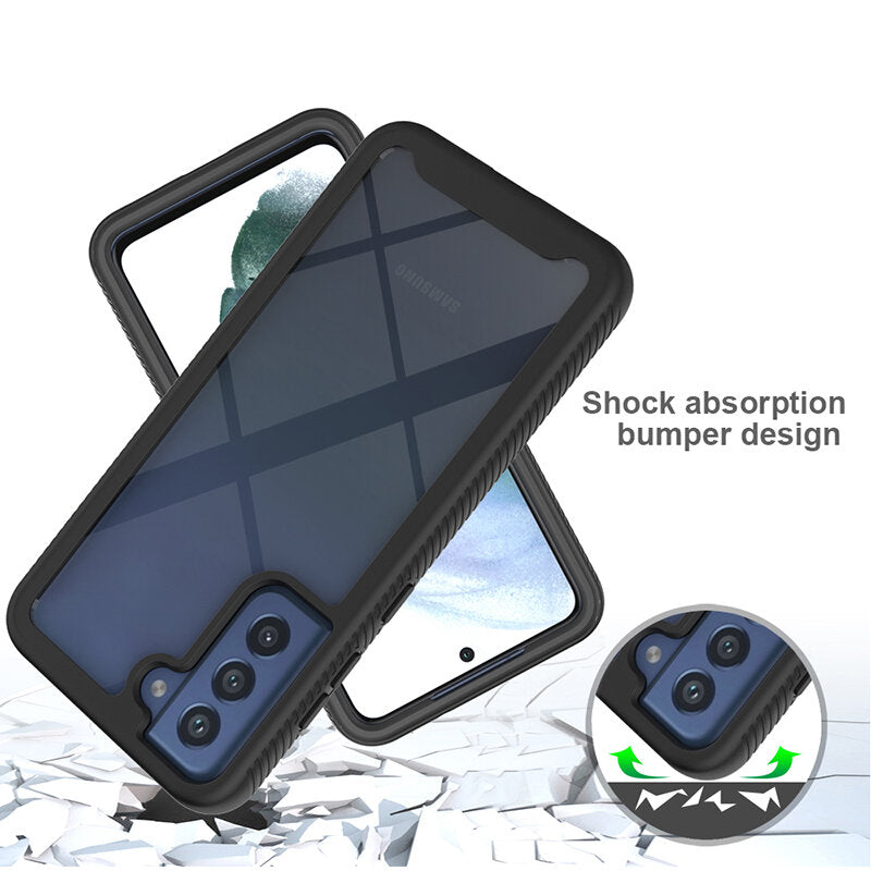 Custodia per Samsung Galaxy S23+ S916, Techsuit, Defense360 Pro, Nera