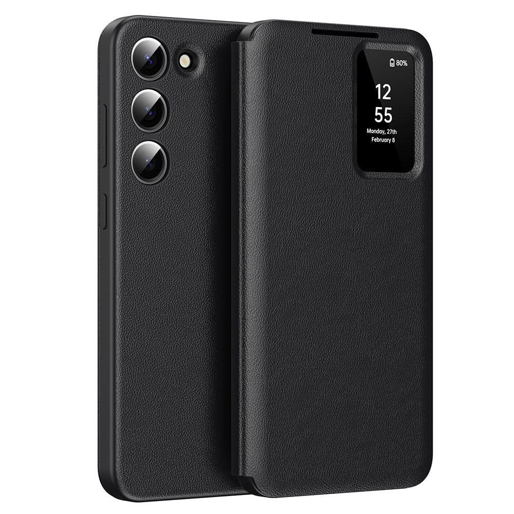 Custodia per Samsung Galaxy S23+ S916, Techsuit, SmartView, Nera