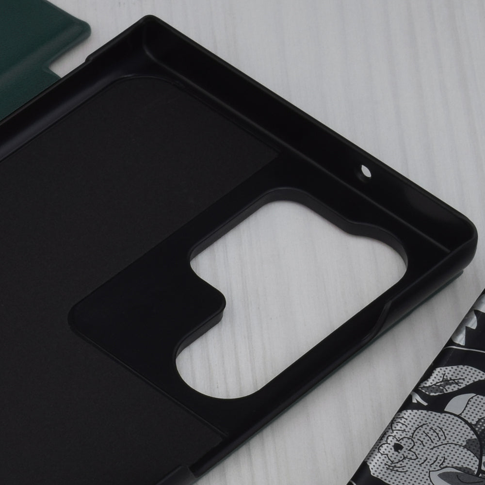 Custodia per Samsung Galaxy S23 Ultra S918, Techsuit, eFold, Verde