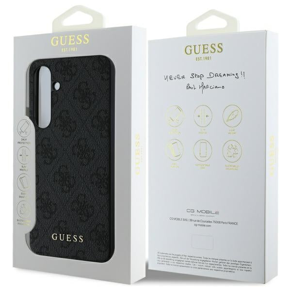 Custodia per Samsung Galaxy S24 FE S721, Guess, 4G Classic, Grigio