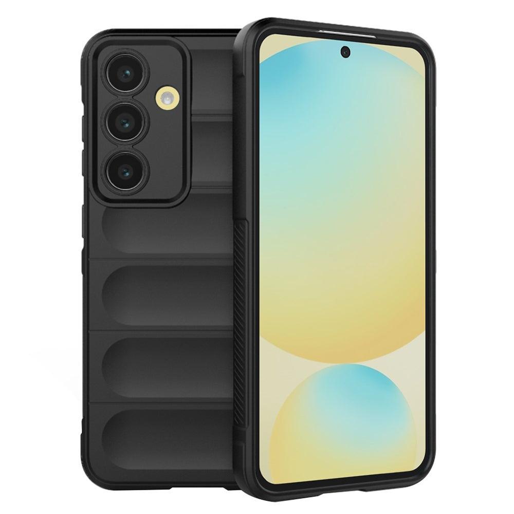 Custodia per Samsung Galaxy S24 FE S721, Techsuit, Magic Shield, Nera