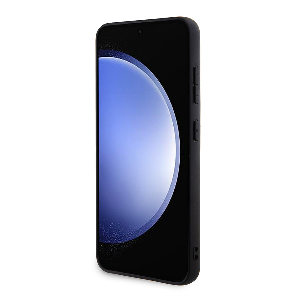 Custodia per Samsung Galaxy S24+ S926, Guess, 4G Big Logo, Nera