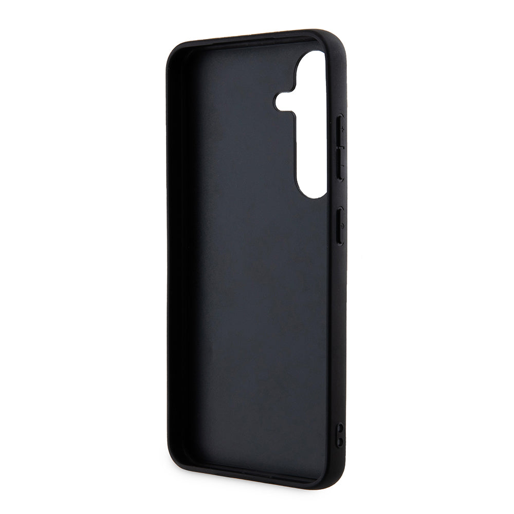 Custodia per Samsung Galaxy S24+ S926, Guess, 4G Big Logo, Nera