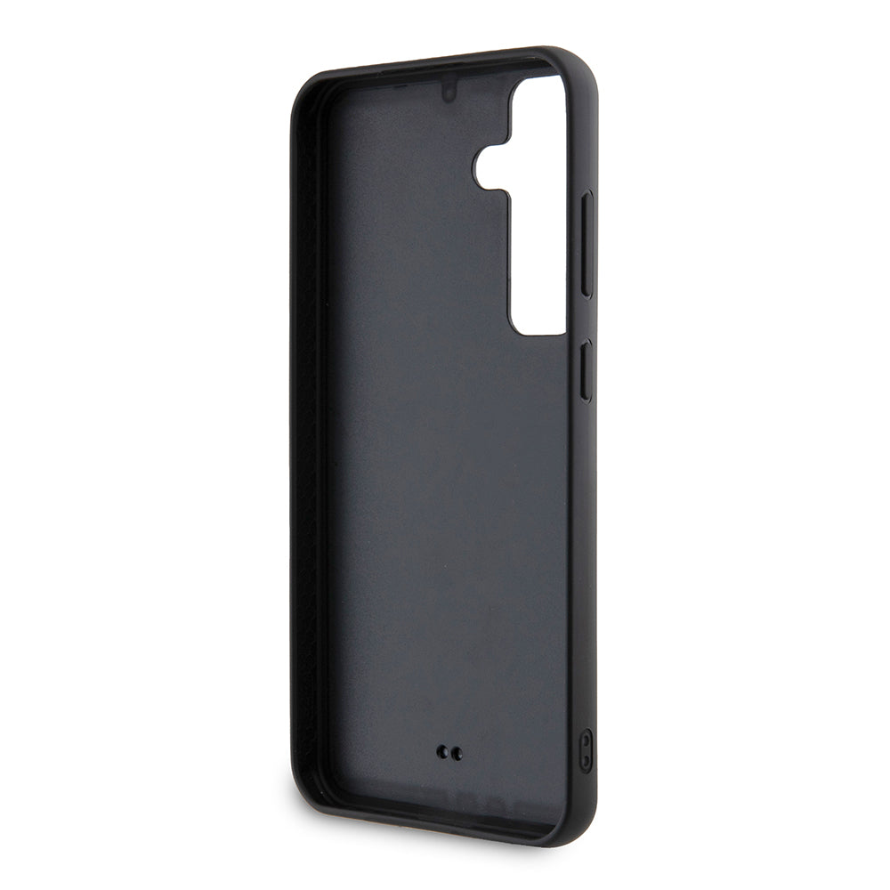 Custodia per Samsung Galaxy S24+ S926, Karl Lagerfeld, 3D Rubber Ikonik Karl, Nera