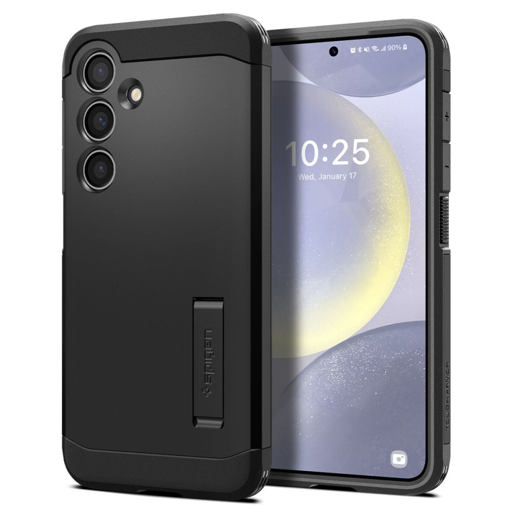 Custodia per Samsung Galaxy S24+ S926, Spigen, Tough Armor, Nera ACS07332