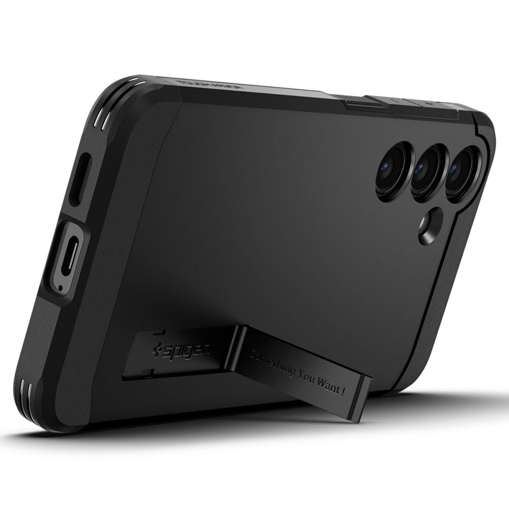 Custodia per Samsung Galaxy S24+ S926, Spigen, Tough Armor, Nera ACS07332