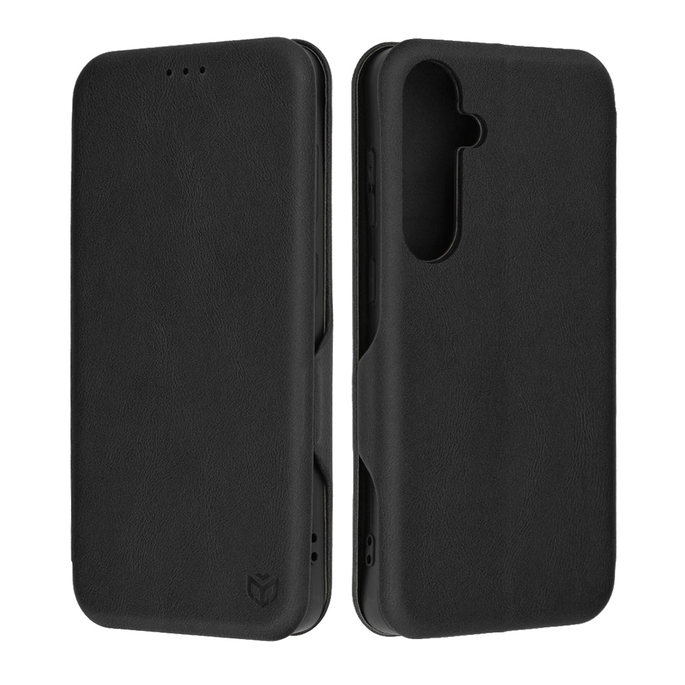 Custodia per Samsung Galaxy S24+ S926, Techsuit, Safe Wallet Plus, Nera