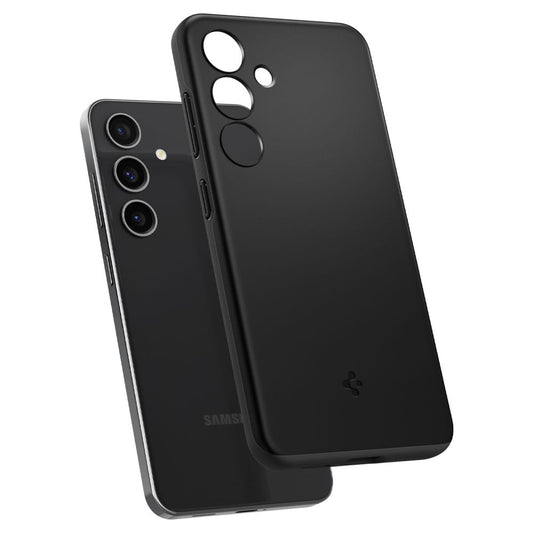 Custodia per Samsung Galaxy S24 S921, Spigen, Thin Fit, Nera ACS07341