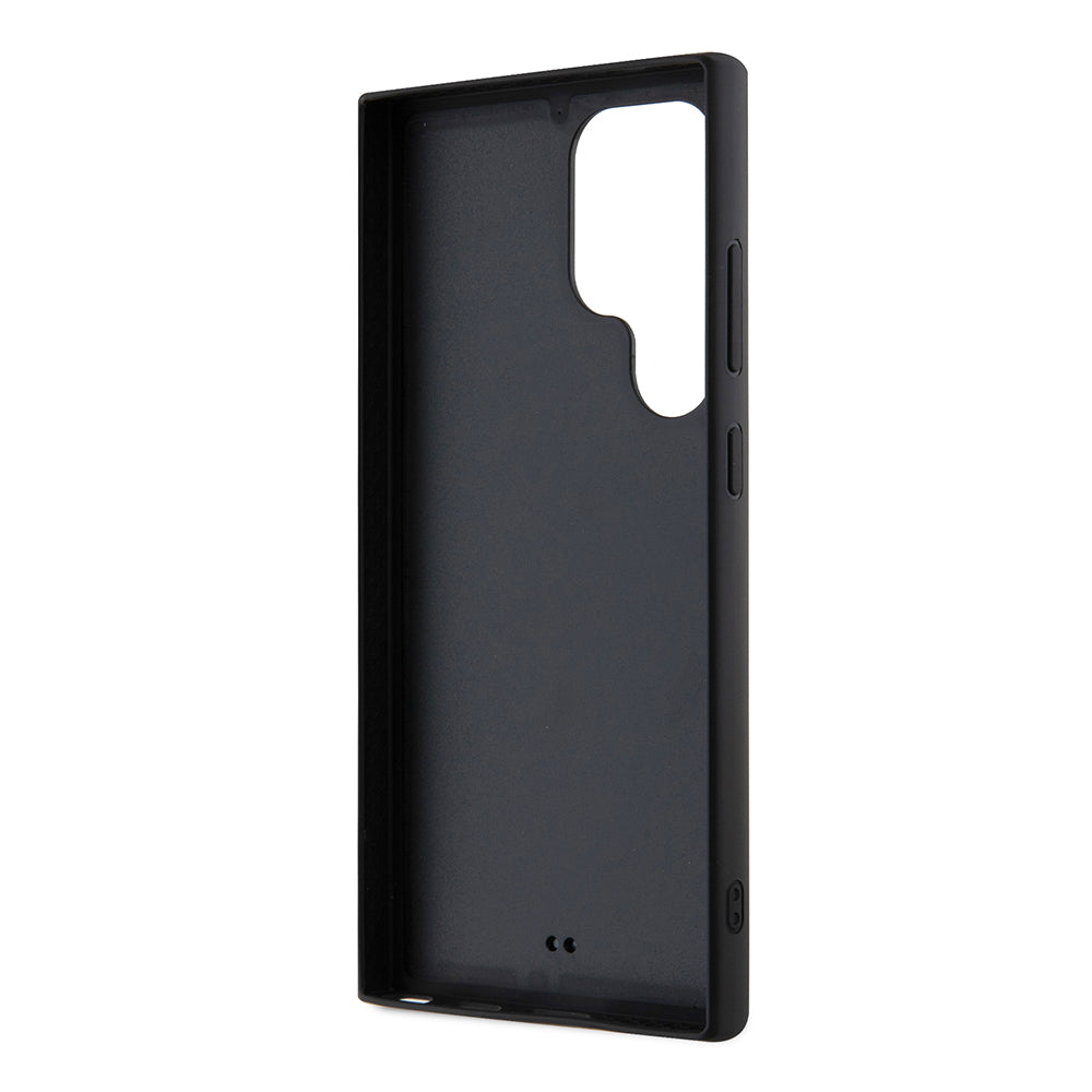Custodia per Samsung Galaxy S24 Ultra S928, Karl Lagerfeld, 3D Rubber Ikonik Karl, Nera