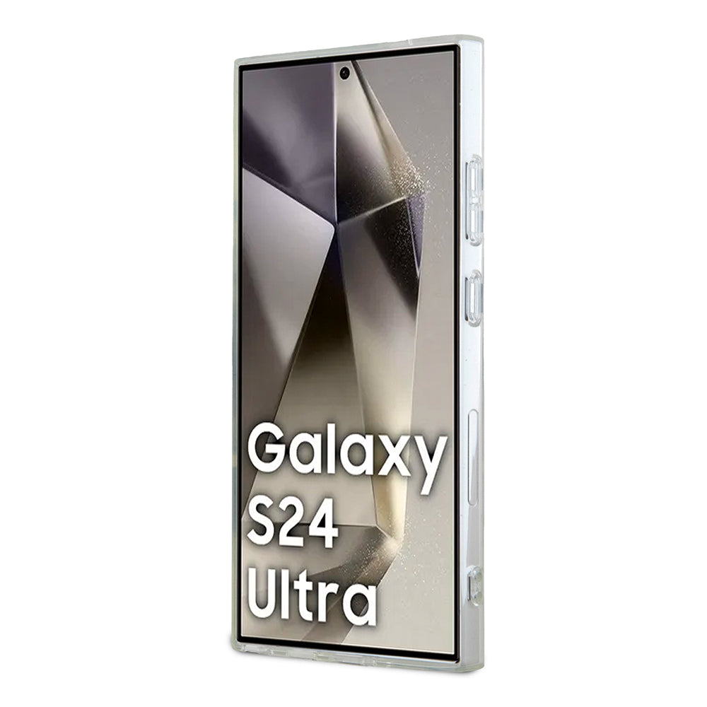 Custodia per Samsung Galaxy S24 Ultra S928, Karl Lagerfeld, IML Luxury Choupette, Trasparente