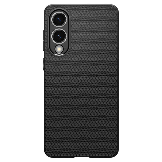 Custodia per Samsung Galaxy S25 Edge S937, Spigen, Liquid Air, Nera Opaca ACS09420