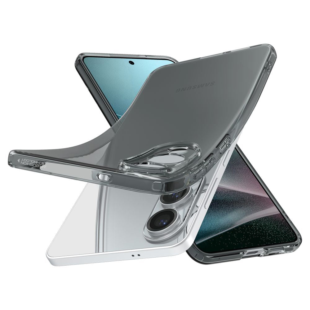 Case for Samsung Galaxy S25 Edge S937, Spigen, Liquid Crystal, Smoky ACS09426