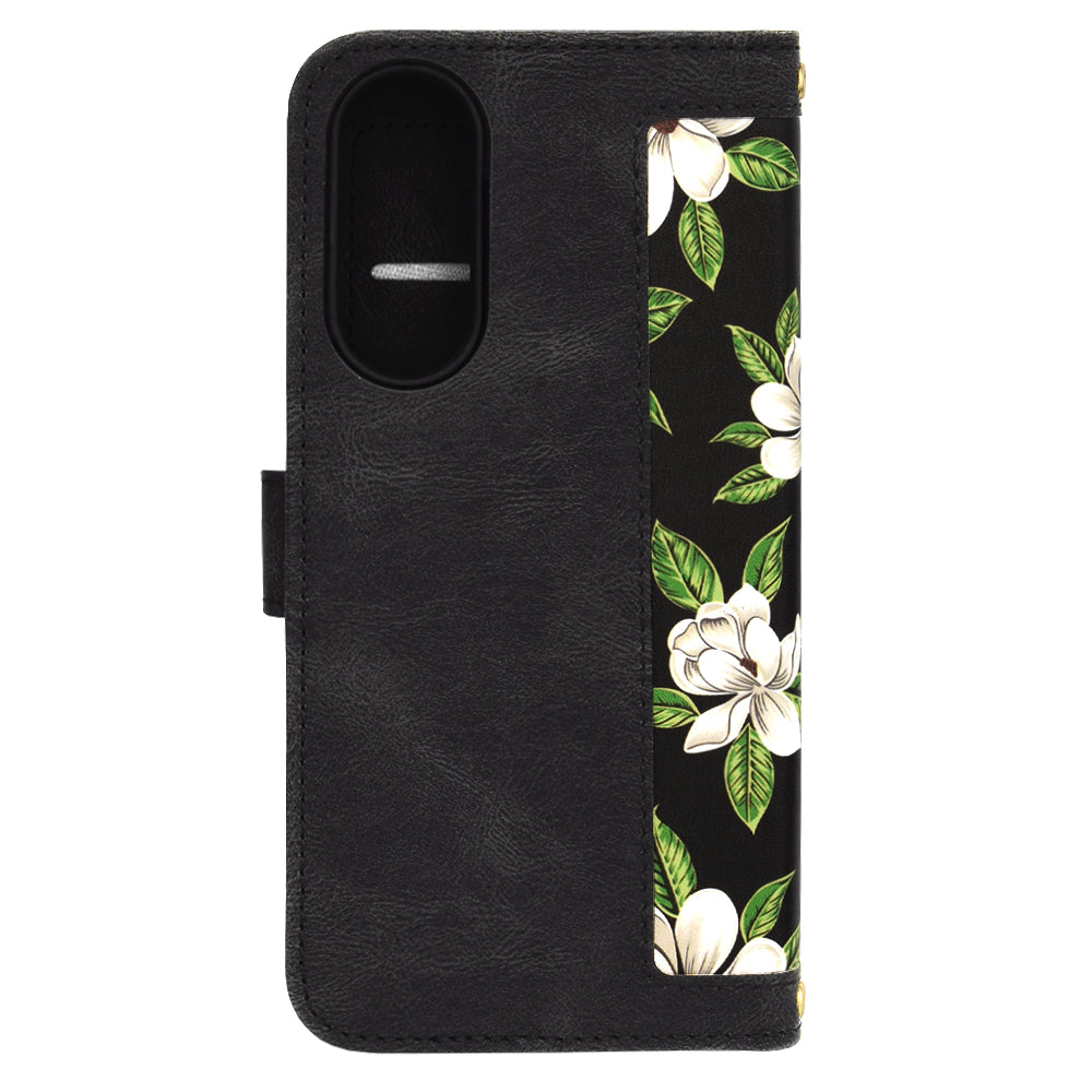 Custodia per Samsung Galaxy S25 Edge S937, Techsuit, FlipCraft, Nera