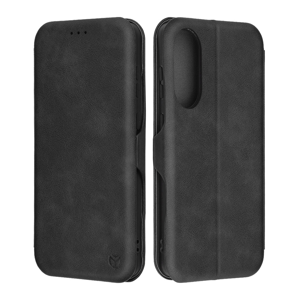 Custodia per Samsung Galaxy S25 Edge S937, Techsuit, Safe Wallet Plus, Nera