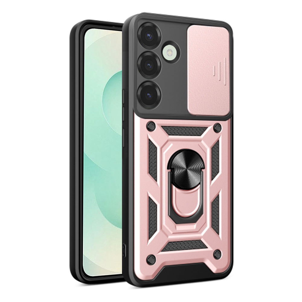 Custodia per Samsung Galaxy S25+ S936, Techsuit, CamShield, Rosa