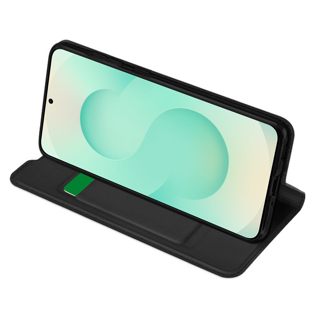 Custodia per Samsung Galaxy S25+ S936, Techsuit, Magskin Book, Nera