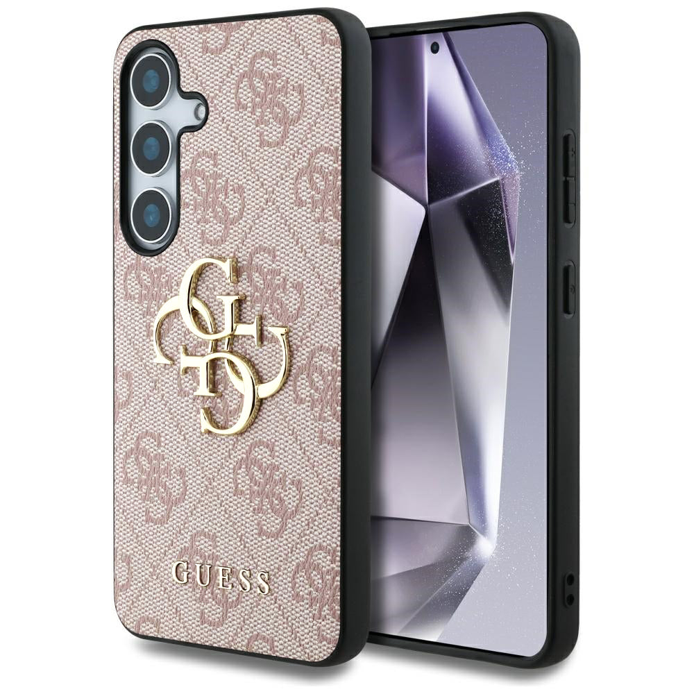 Custodia per Samsung Galaxy S25 S931, Guess, 4G Big Logo, Rosa