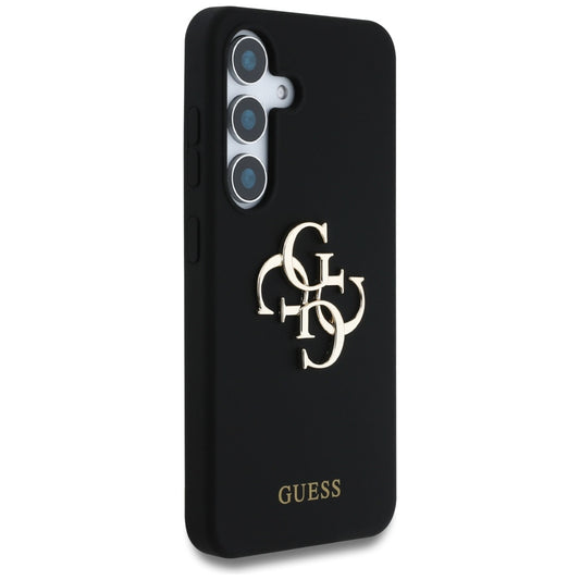 Custodia per Samsung Galaxy S25 S931, Guess, 4G Big, Nera