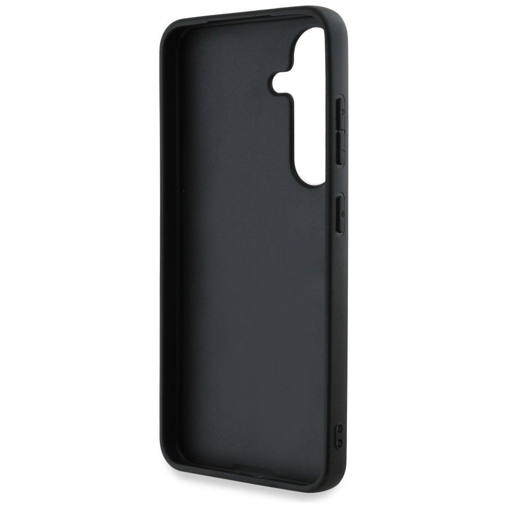 Case for Samsung Galaxy S25 S931, Guess, 4G Grained Big and Classic Logo, Beige
