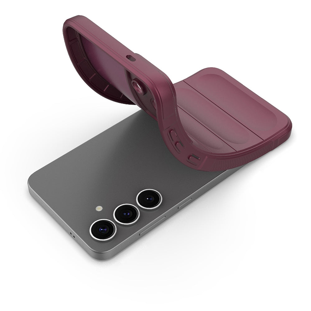 Custodia per Samsung Galaxy S25 S931, Techsuit, Magic Shield, Nera