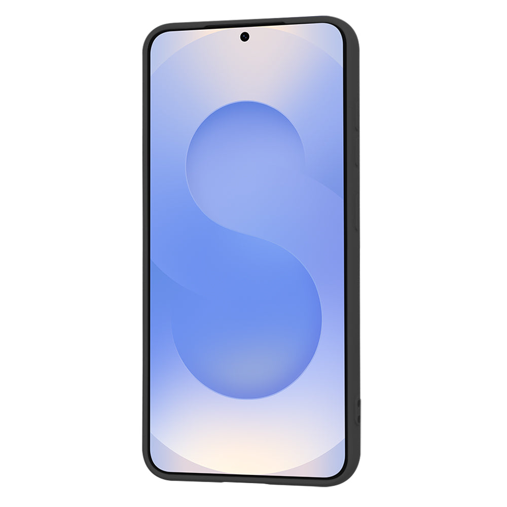 Custodia per Samsung Galaxy S25 S931, Techsuit, SoftFlex, Nera