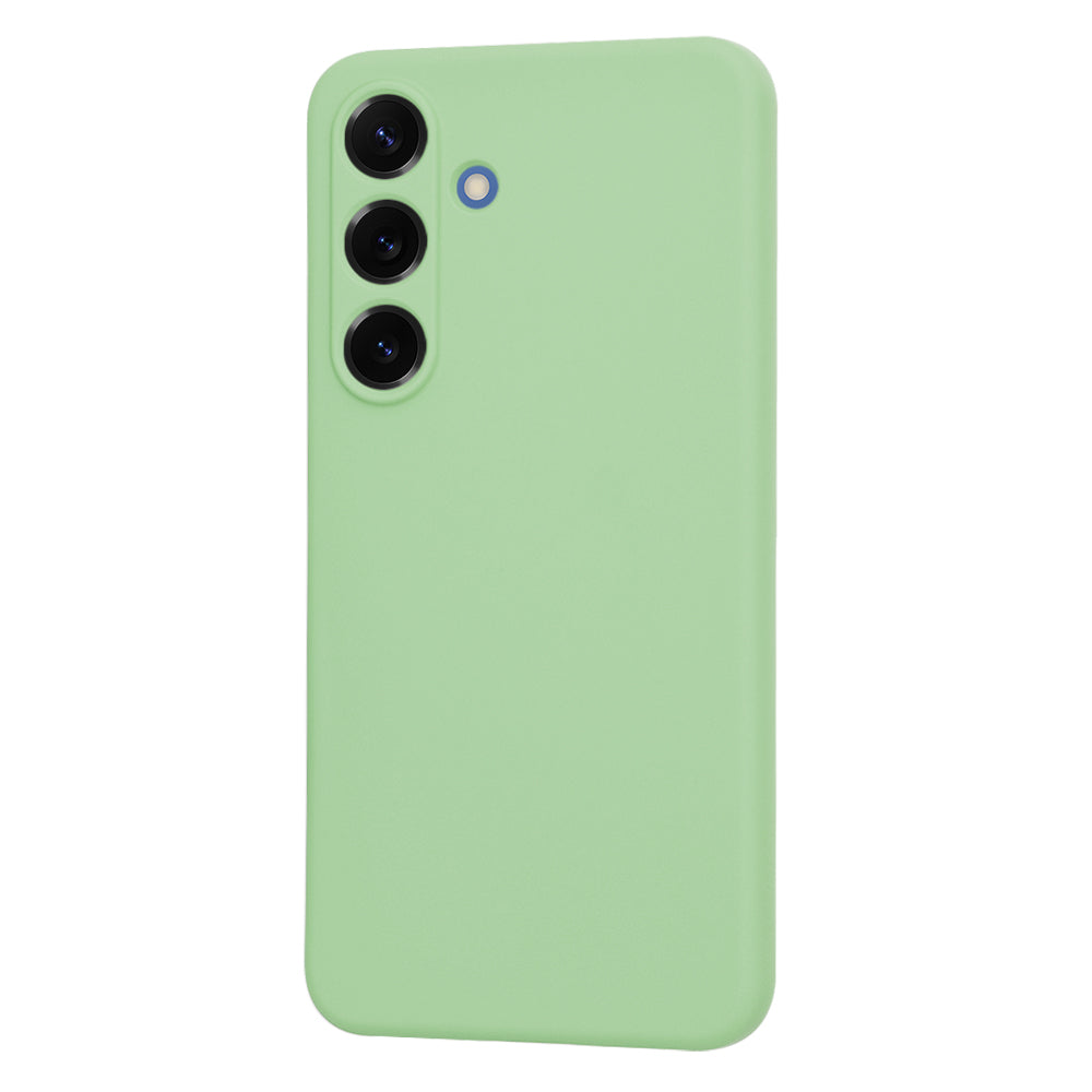 Custodia per Samsung Galaxy S25 S931, Techsuit, SoftFlex, Verde Chiaro